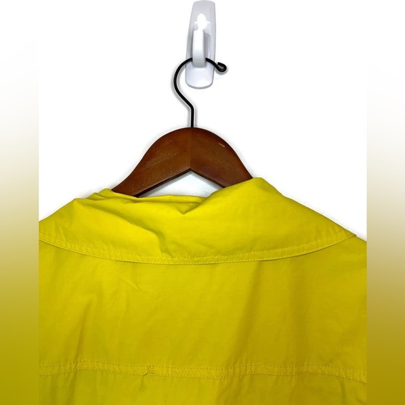 Jacket Marigold yellow, silver details,size 20, long & short sleeve convertible. - Picture 8 of 16